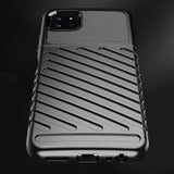 Thunder Case Flexible Tough Rugged Cover TPU Case til Samsung Galaxy A22 5G blå