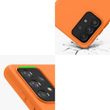 Silicone Case Soft Flexible Rubber Cover til Samsung Galaxy A22 4G sort