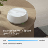 TP-Link DECO BE25(1-PACK) mesh Wi-Fi-system Dual-band (2,4 GHz / 5 GHz) Wi-Fi 7 (802.11be) Hvid 2 Intern