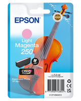 Epson 250 Violin Claria Photo HD blækpatron 1 stk Original Højt (XL) udbytte Lys magenta