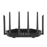 ASUS 90IG0A30-MO9C00 trådløs router 2.5 Gigabit Ethernet Tri-band (2,4 GHz/5 GHz/6 GHz) Sort