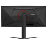 AOC G4 CU34G4 computerskærm 86,4 cm (34") 3440 x 1440 pixel Wide Quad HD LED Sort, Rød