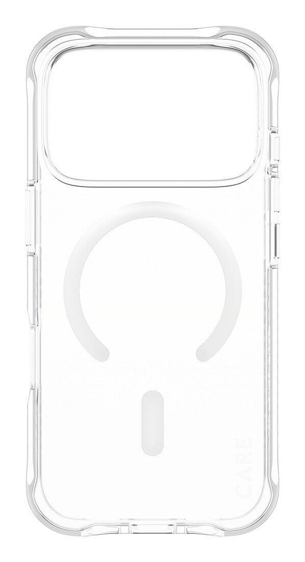PanzerGlass CARE™ by ® Samba Case Transparent m. Hvid MagSafe iPhone 17 Pro
