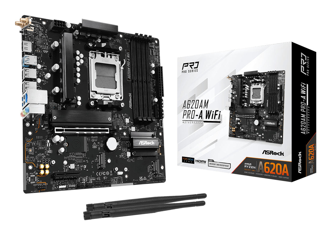 Asrock A620AM Pro-A WiFi mATX AM5