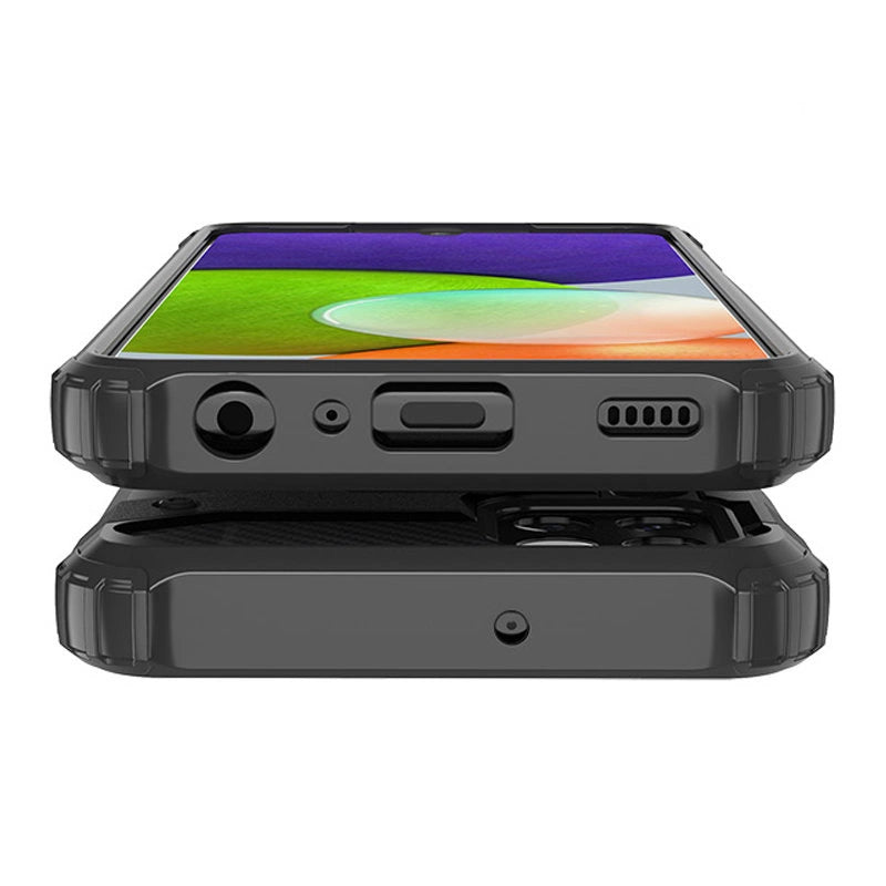 Hybrid Armor Case Tough Rugged Cover til Samsung Galaxy A22 4G guld