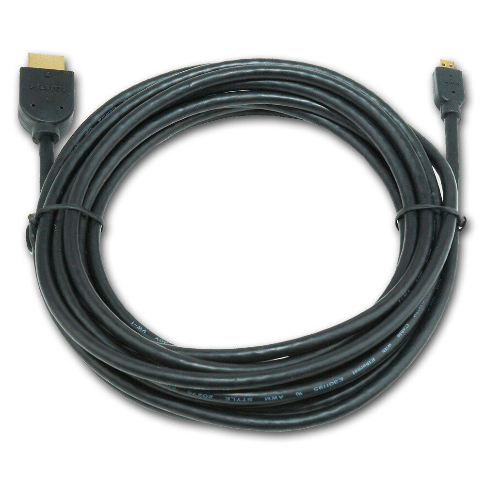 Gembird 3m HDMI-M/micro HDMI-M HDMI-kabel HDMI Type A (Standard) HDMI Type D (Micro) Sort