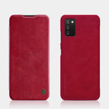 Nillkin Qin læderhylster for Samsung Galaxy A03s sort