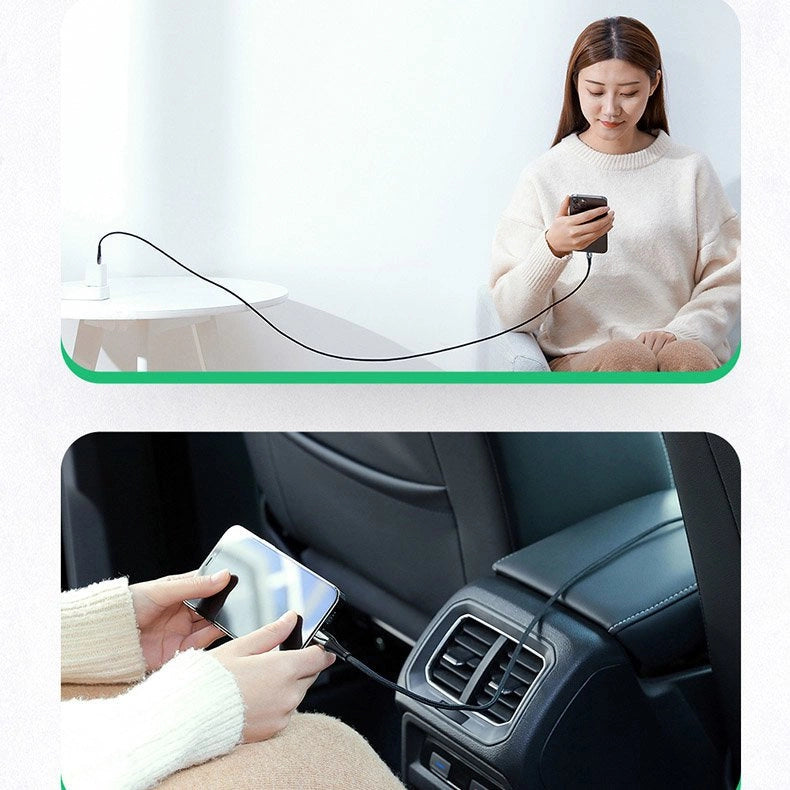 Joyroom S-1224K2 USB-C / Lightning PD-kabel 20W 2.4A 1.2m - rød