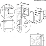 ELECTROLUX EO80PNK1 - OVN TIL INDBYGNING