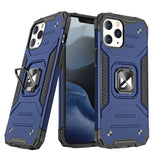 Wozinsky Ring Armor Case Kickstand Tough Rugged Cover til iPhone 13 Pro Max blå