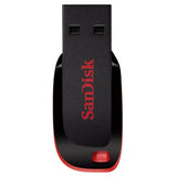 SanDisk Cruzer Blade 64GB USB 2.0 USB stick Sort Rød