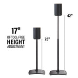 SANUS WSSE1A1 Gulv Sort