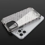 Honeycomb Case armor cover med TPU Bumper til iPhone 13 Pro Max grøn