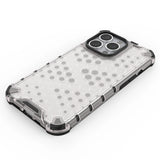 Honeycomb Case rustning med TPU Bumper til iPhone 13 Pro blå