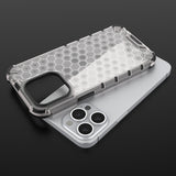Honeycomb Case armor cover med TPU Bumper til iPhone 13 Pro grøn