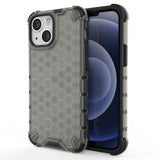 Honeycomb Case rustning med TPU Bumper til iPhone 13 mini sort