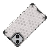 Honeycomb Case armor cover med TPU Bumper til iPhone 13 mini sort