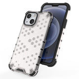 Honeycomb Case rustning med TPU Bumper til iPhone 13 mini rød