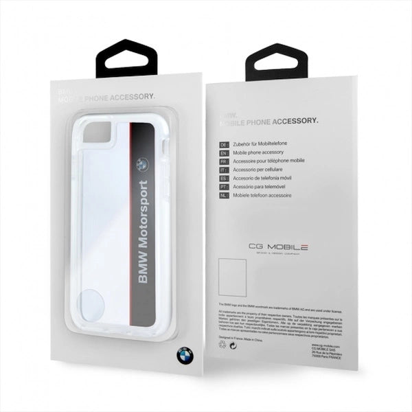 BMW Motorcase Case for iPhone 7 / 8 / SE 2020 / SE 2022 - Transparent Black