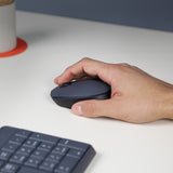 Logitech M170 Grey-K mus Kontor Ambidextrous RF trådløst Optisk 1000 dpi