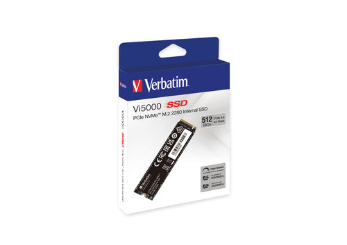 Verbatim Vi5000 512 GB M.2 PCI Express 4.0 NVMe 3D NAND