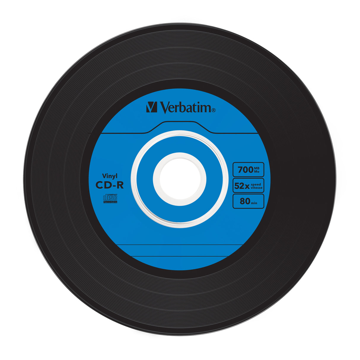 Verbatim CD-R AZO Data Vinyl 700 MB 52x 10 stk