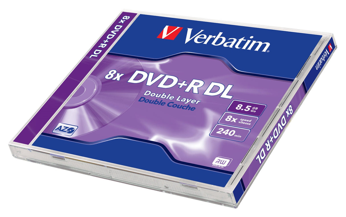 Verbatim 43540 tom DVD 8,5 GB DVD+R 1 stk