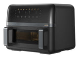 MOVA FD20 PRO Dobbelt 9 L Enkeltstående 2700 W Varmluftsteger Sort