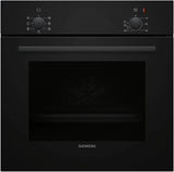 Siemens iQ100 HB010FBA1 ovn 66 L Sort