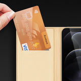 Dux Ducis Skin Pro Bookcase type case til iPhone 13 Pro Max lyserød