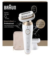 Braun Silk·épil 9 Flex 9-060 3D 40 pincetter Hvid, Guld