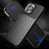 Thunder Case Flexible Tough Rugged Cover TPU Case til iPhone 13 Pro Max grøn