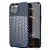 Thunder Case Flexible Tough Rugged Cover TPU Case til iPhone 13 mini blå