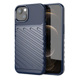 Thunder Case Flexible Tough Rugged Cover TPU Case til iPhone 13 mini blå