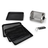 Princess 182065 Enkelt 10 L Enkeltstående 1500 W Varmluftsteger Sølv