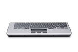 Mousetrapper Alpha - Nordic tastatur Mus inkluderet Kontor USB + Bluetooth QWERTY Nordisk Sort, Sølv