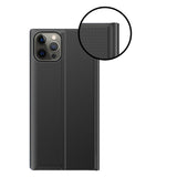 Sleep Case Bokhylster Type Case med Smart Window til iPhone 13 Pro blå