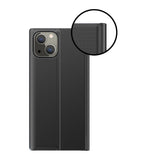 Sleep Case Bookcase Type Case med Smart Window til iPhone 13 mini blå
