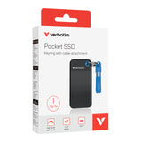 Verbatim Pocket SSD 1TB M.2 USB 3.2 Gen 2
