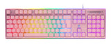 Deltaco Gaming PK75 keyboard nordic, pink