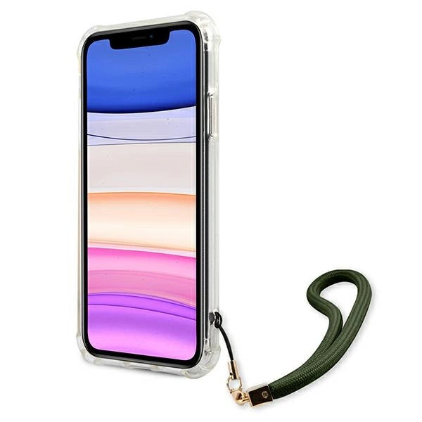 Guess GUHCN61KSARKA iPhone 11 6.1" / Xr grøn/khaki hardcase Camo Collection