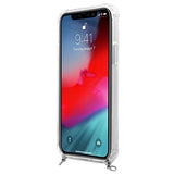 Guess GUHCP12LKC4GSSI iPhone 12 Pro Max 6.7" Transparent hardcase 4G Silver Chain