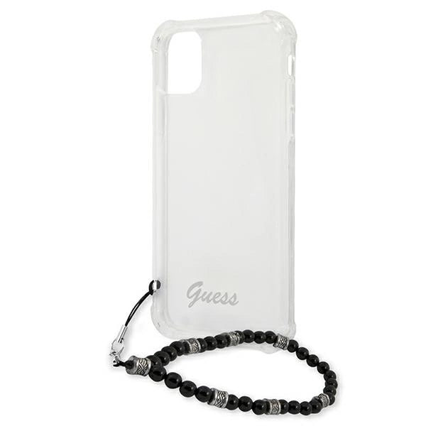 Guess GUHCP12LKPSBK iPhone 12 Pro Max 6.7" Transparent hardcase Black Pearl
