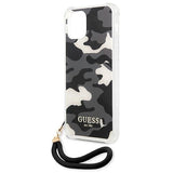 Guess GUHCP12MKSARBK iPhone 12/12 Pro 6.1" black/black hardcase Camo Collection