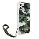 Guess GUHCP12MKSARKA iPhone 12/12 Pro 6.1" grøn/khaki hardcase Camo Collection