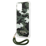 Guess GUHCP12MKSARKA iPhone 12/12 Pro 6.1" grøn/khaki hardcase Camo Collection