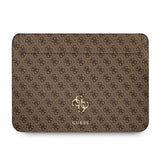 Guess 4G Big Logo-hylster til en 13" bærbar computer - brun