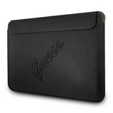 Guess Saffiano Script cover for a 13" laptop - black