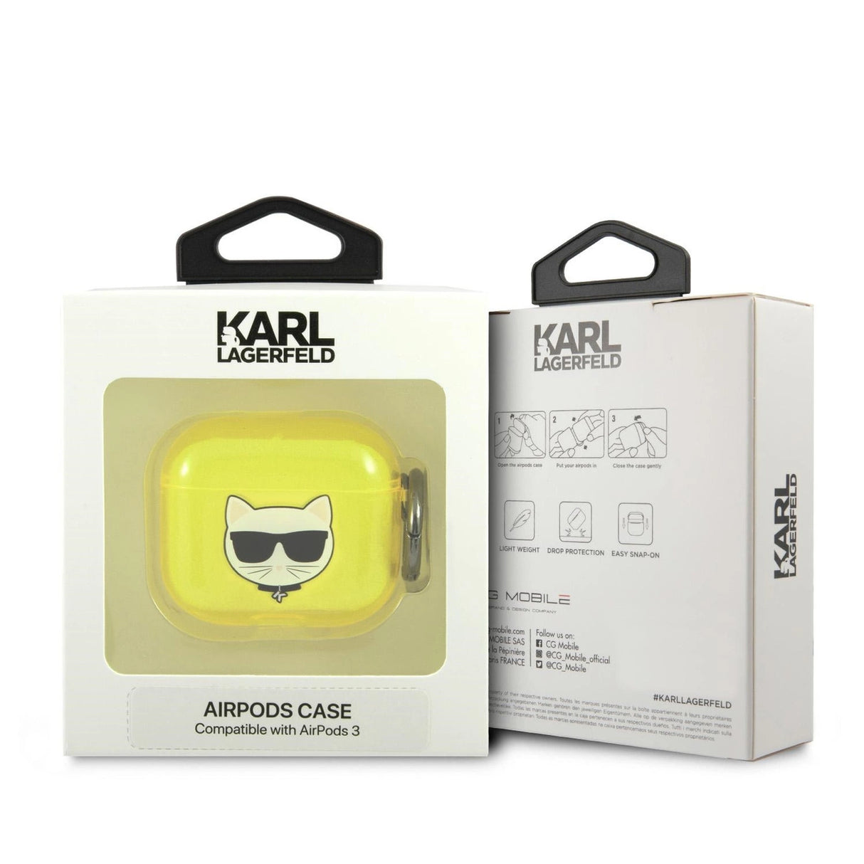 Karl Lagerfeld AirPods 3 cover