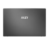 MSI Modern 15 F1MG-1241NL Intel Core 5 120U Laptop 39,6 cm (15.6") Fuld HD 16 GB DDR4-SDRAM 512 GB SSD Wi-Fi 6E (802.11ax) Windows 11 Home Grå